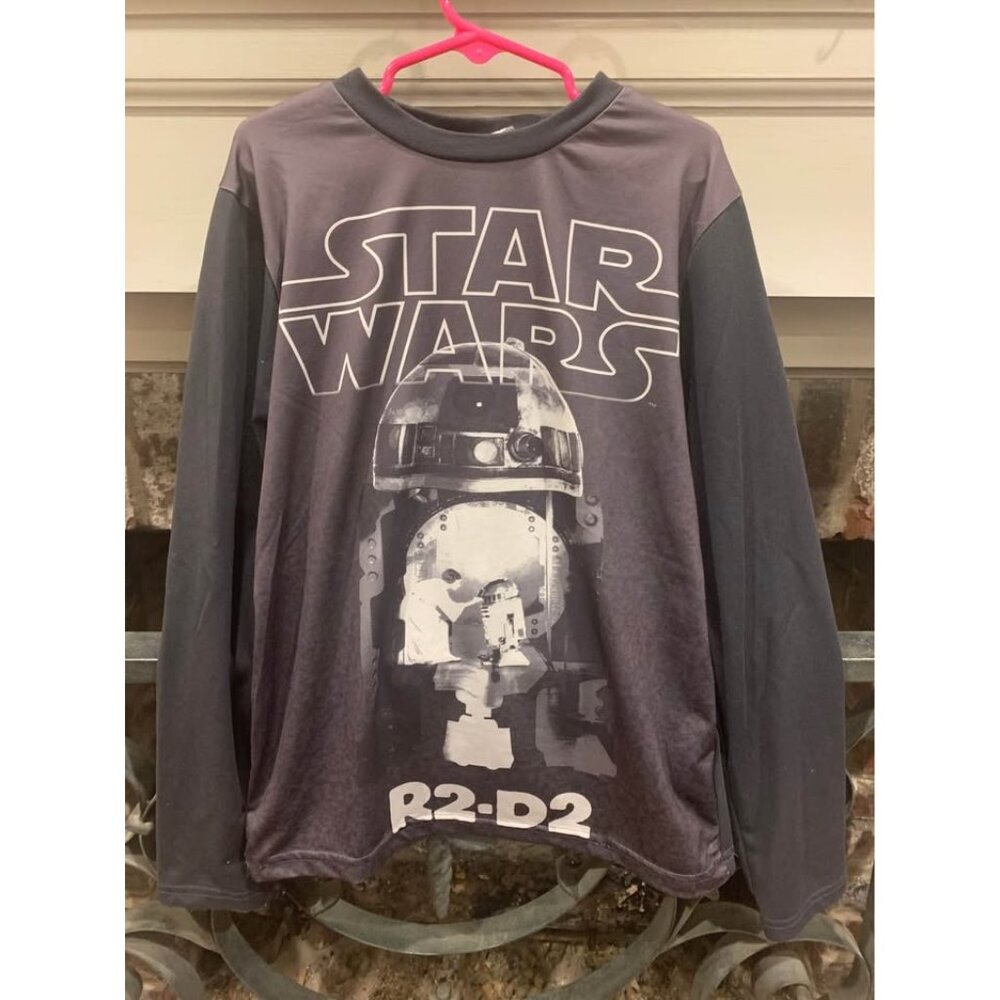 Star Wars R2 D2 boys shirt, size 8-9 years, Lucasfilm Ltd. (bin U)